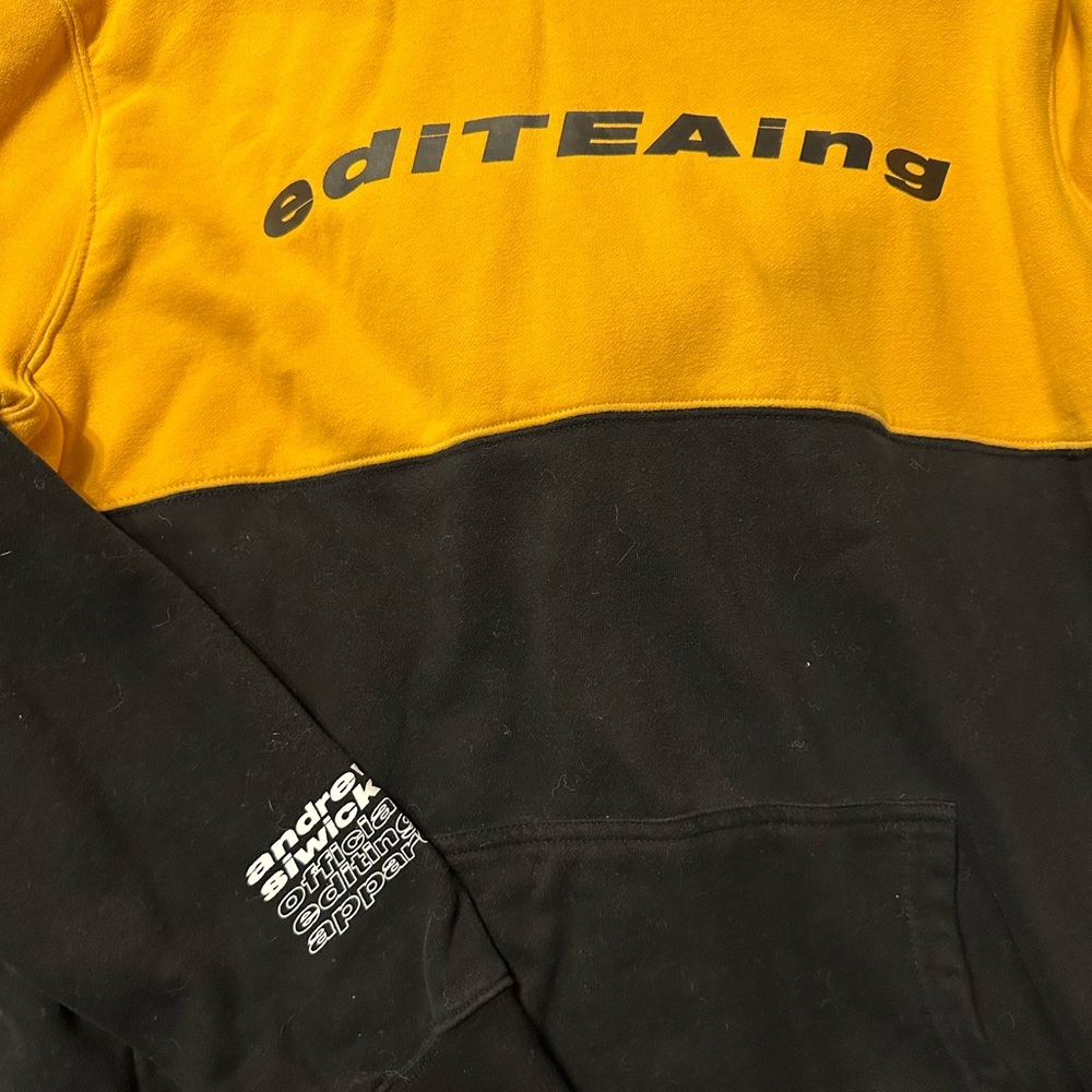 Shane Dawson Brand Andrew Siwicki Yellow Hoodie